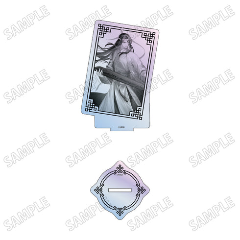 『大河幻想ラジオドラマ魔道祖師』描き下ろしカード型オーロラアクリルスタンド【幻鏡ver.】2藍忘機